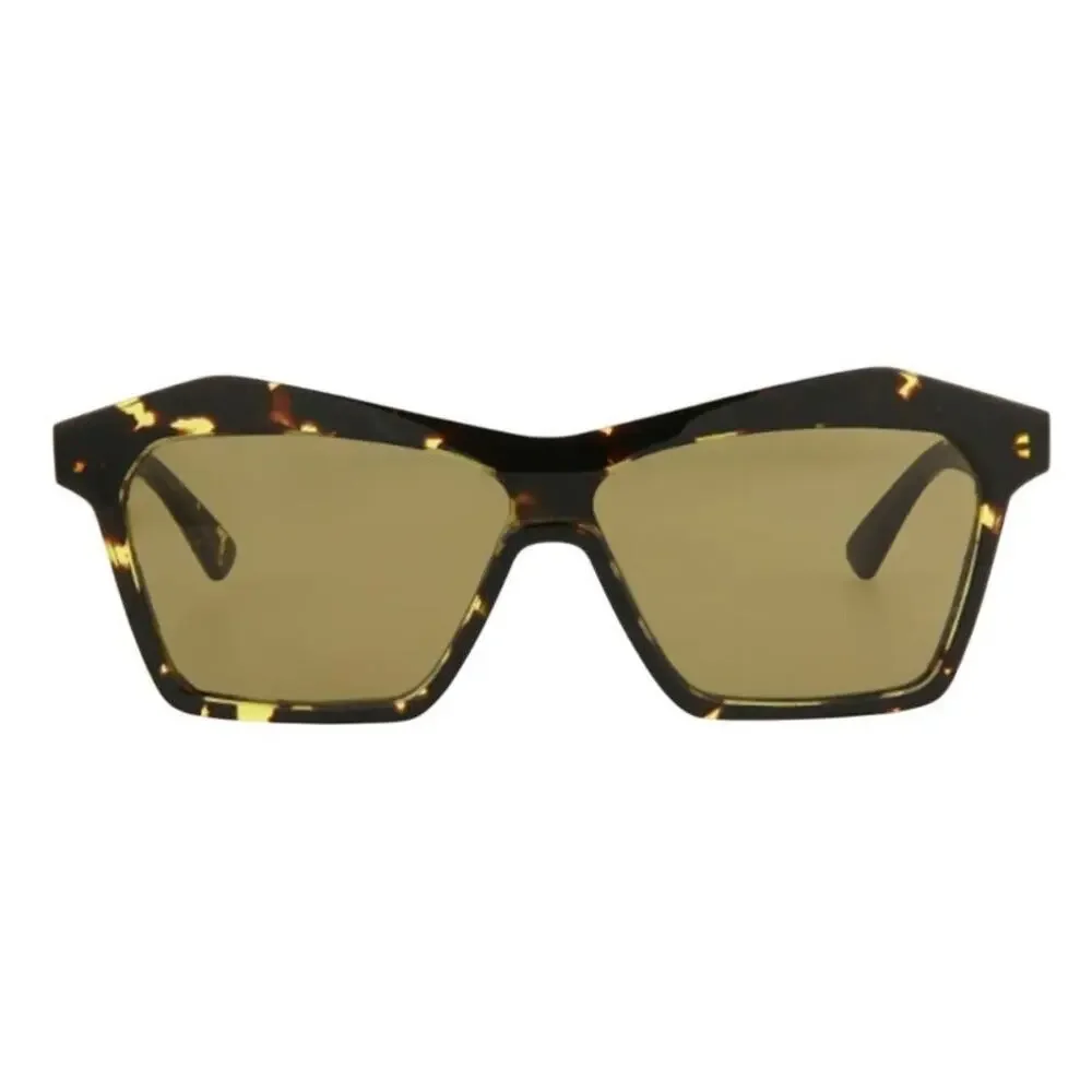 Bottega Veneta 99mm Cat Eye Sunglasses Havana Brown